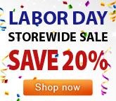 Get everything off at 20%!
