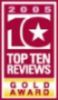 PowerDirector Receives Gold Award from Top 10 Reviews (USA)