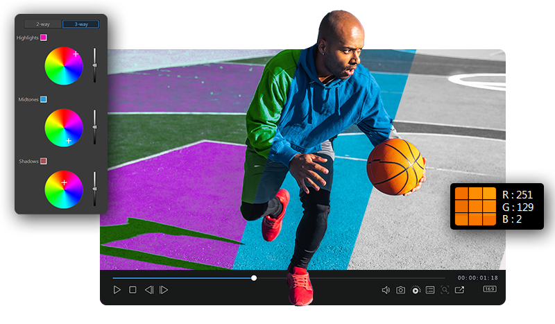 image showcasing ColorDirector 365 overall features