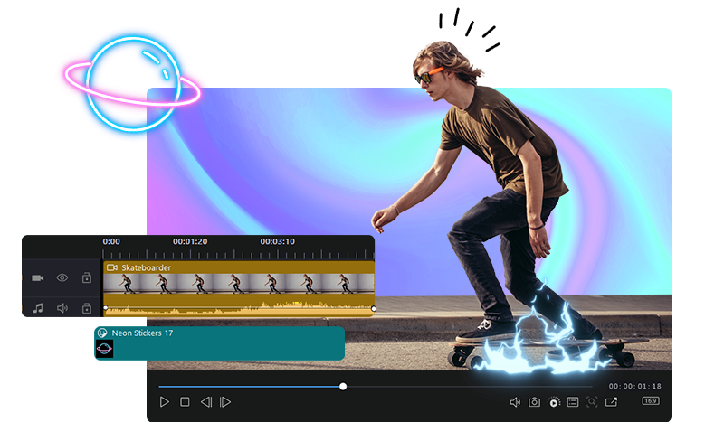 image showcasing PowerDirector 365 overall features