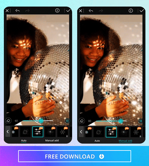 Sparkle Effects Sticker for iOS & Android