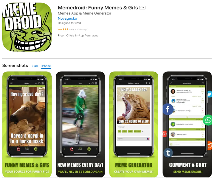8 Best Meme Maker Apps for Generating Memes for 2023 (iPhone & Android)