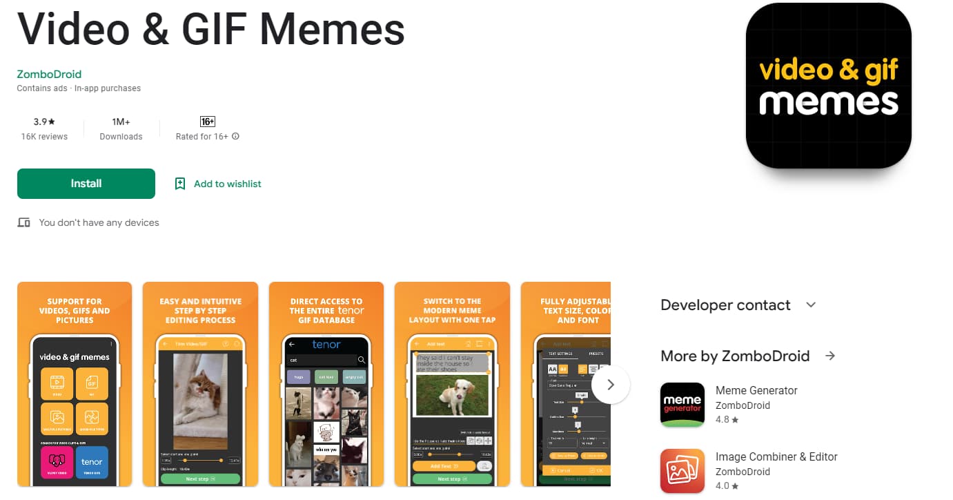 Meme Maker App on the App Store