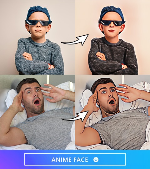 PhotoDirector  Instantly Turn Your Face Into an Anime Face