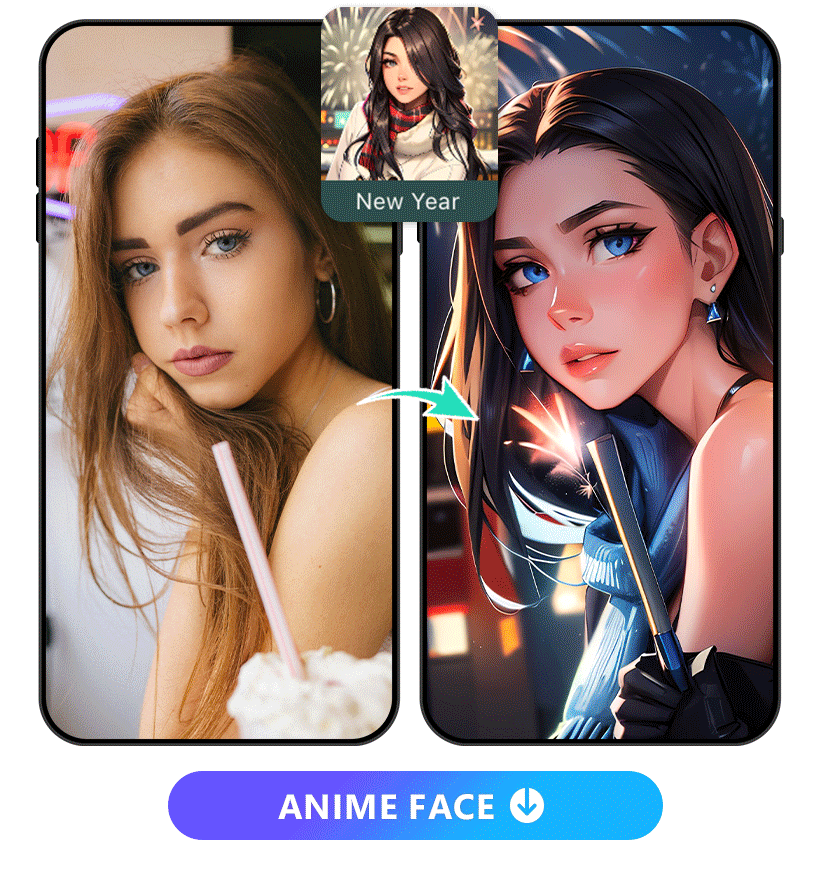 PhotoDirector  Instantly Turn Your Face Into an Anime Face