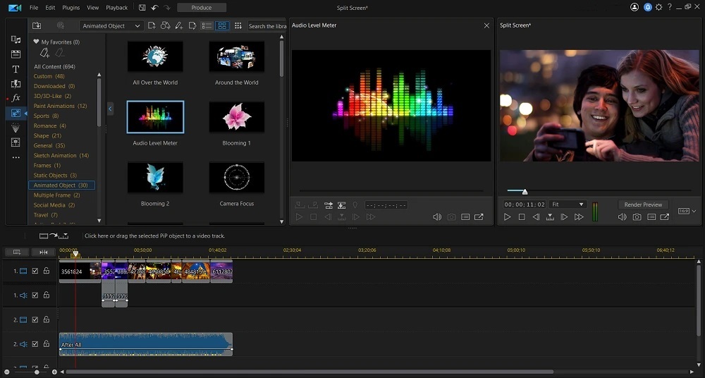 PRO Video movie  Editor Software  on disc for Windows and Mac Shotcut 