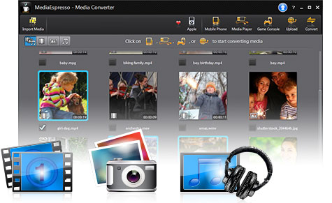 MediaEspresso 7.5 Video, Photo & Music Converter | CyberLink