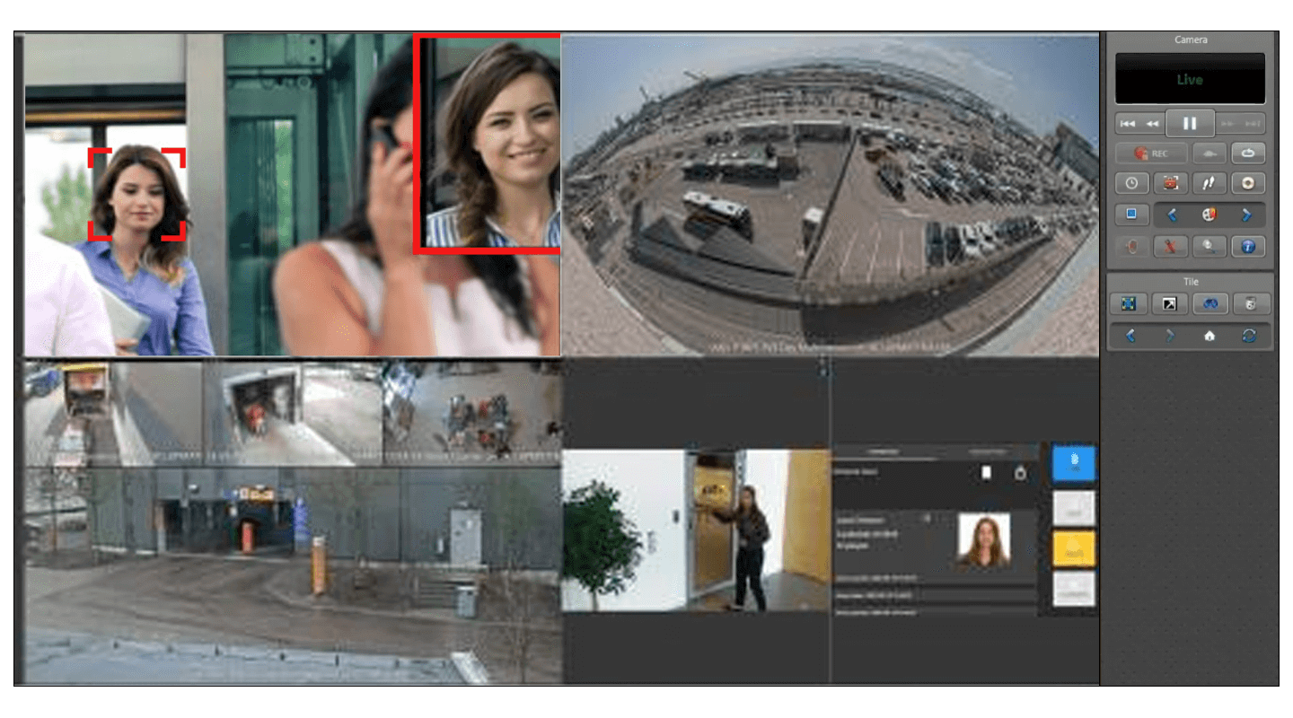Multi-channel real-time personnel recognition for secure access control